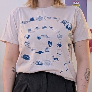 Screenprinted Cotton Tee